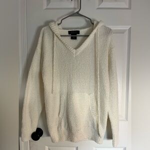 Stillwater Supply Co. Cream Hooded Sweater – Oversized Fit – Size M